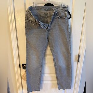 MOTHER Gray Denim Jeans